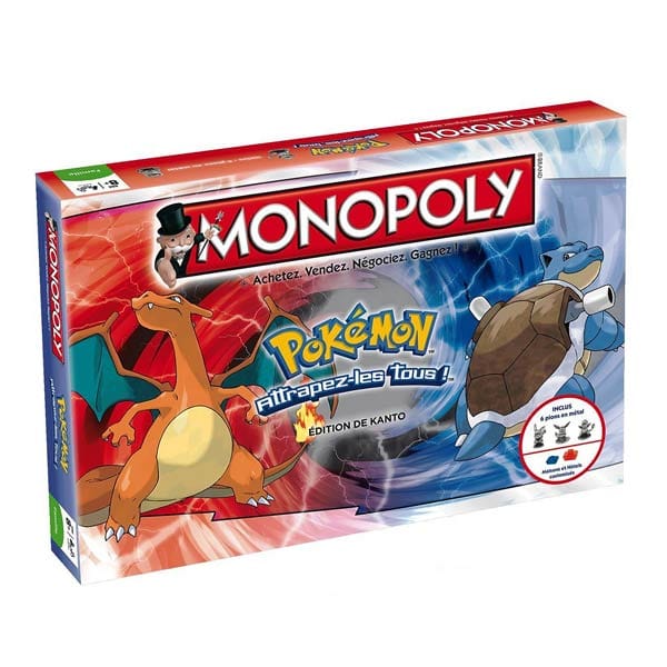 Monopoly Pokémon Jeu de Société pour Enfants