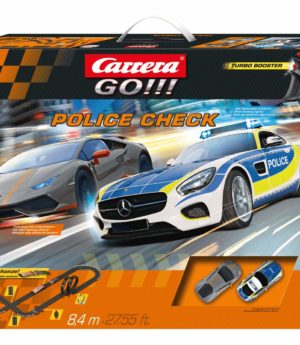 Circuit de Voiture Carrera GO !!! - Police Check Véhicule - Monsieur Jouet