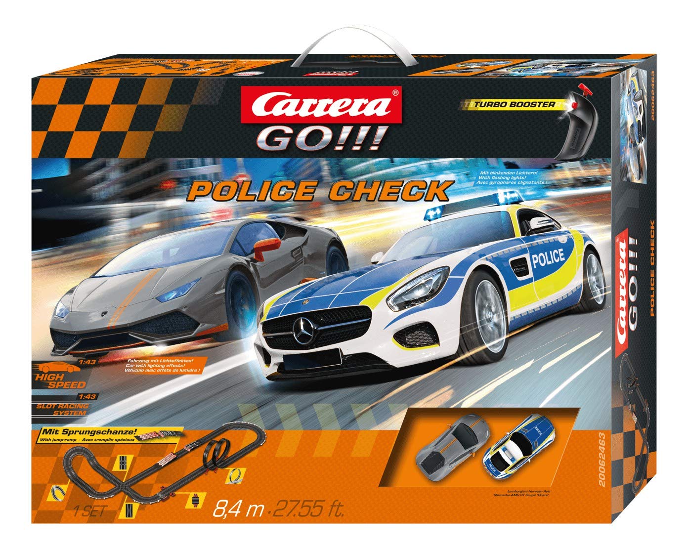 Circuit de Voiture Carrera GO !!! - Police Check