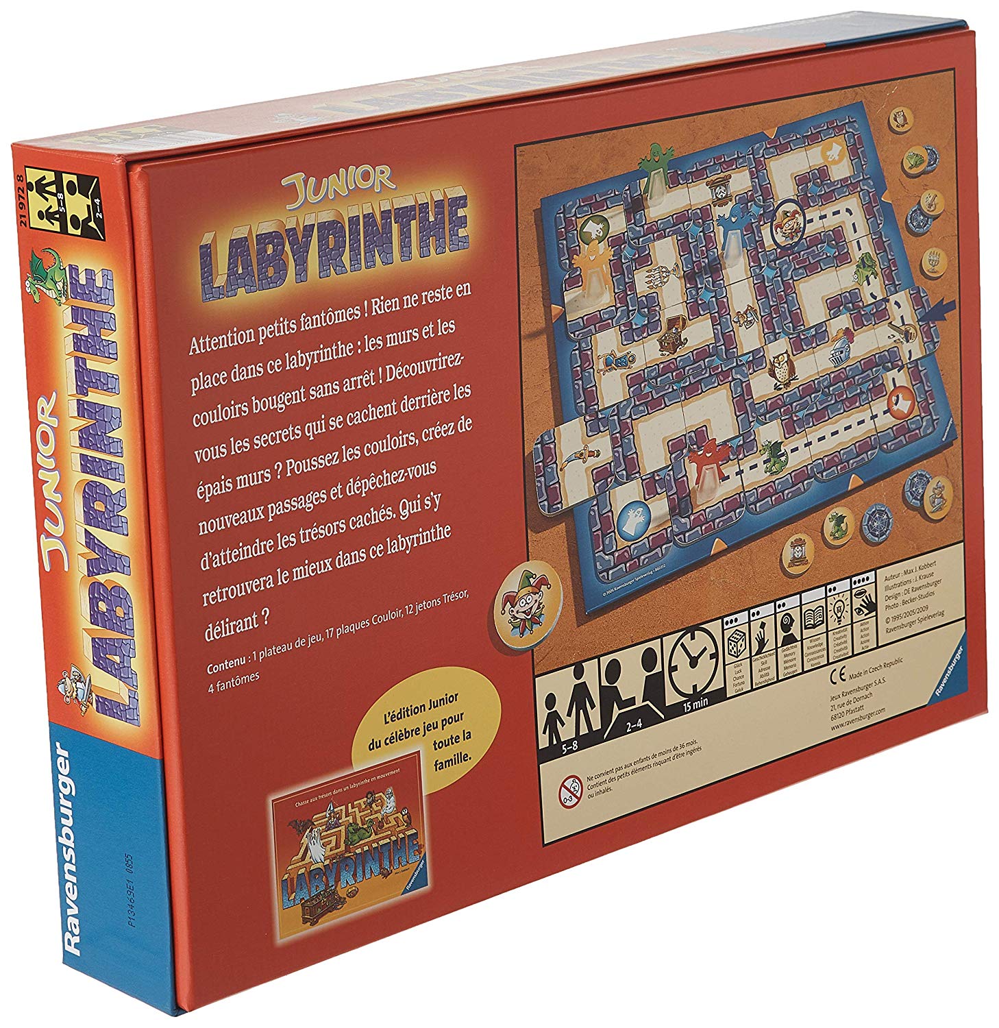 Labyrinthe Junior Ravensburger - Boutique Labyrinthe de Monsieur Jouet