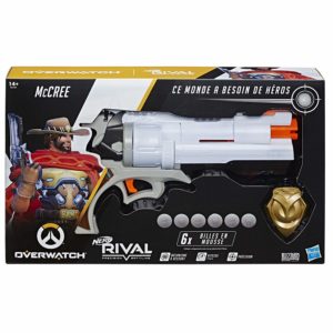 Pistolet Nerf Rival Overwatch McCree billes en mousse - Boutique NERF