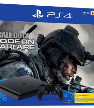 PS4 Slim 1 To Noir + Call of Duty Modern Warfare