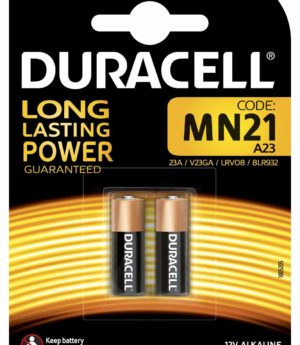 Duracell Long Lasting Power - Piles Alcalines MN21 (12 V x 2)