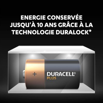 Duracell Plus Power - Piles Alcalines (C x 4) Duralock