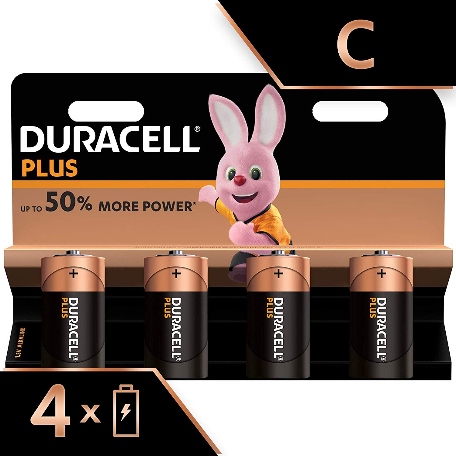 DURACELL Piles Plus Power C X4 - Cdiscount Jeux - Jouets