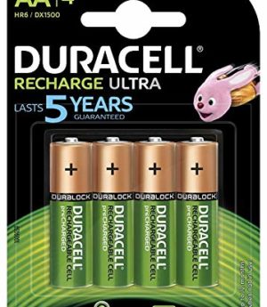 Duracell Recharge Ultra - Piles Rechargeables (AA x 4)