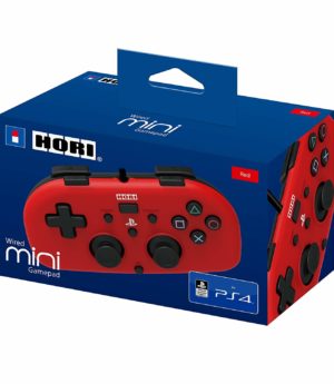 Hori – Wired Mini Gamepad PS4 (Rouge)