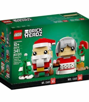 Lego BrickHeadz - Mr & Mrs Claus (Père et Mère Noël) boîte