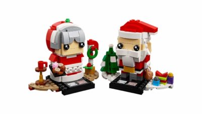 Lego BrickHeadz - Mr & Mrs Claus (Père et Mère Noël) figurine