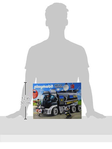 Playmobil City Action - Camion policiers d'élite taille
