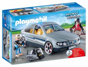 Playmobil City Action - Voiture banalisée avec policiers en Civil