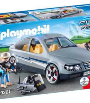 Playmobil City Action - Voiture banalisée avec policiers en Civil