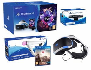 Sony PlayStation VR + Farpoint + Aim-Controller PS4 + VR Worlds + PS4 Camera V2 - VR Pack