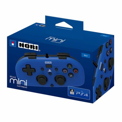 Hori - Wired Mini Gamepad PS4 (Bleu)