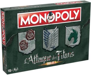 Monopoly l'attaque des Titans