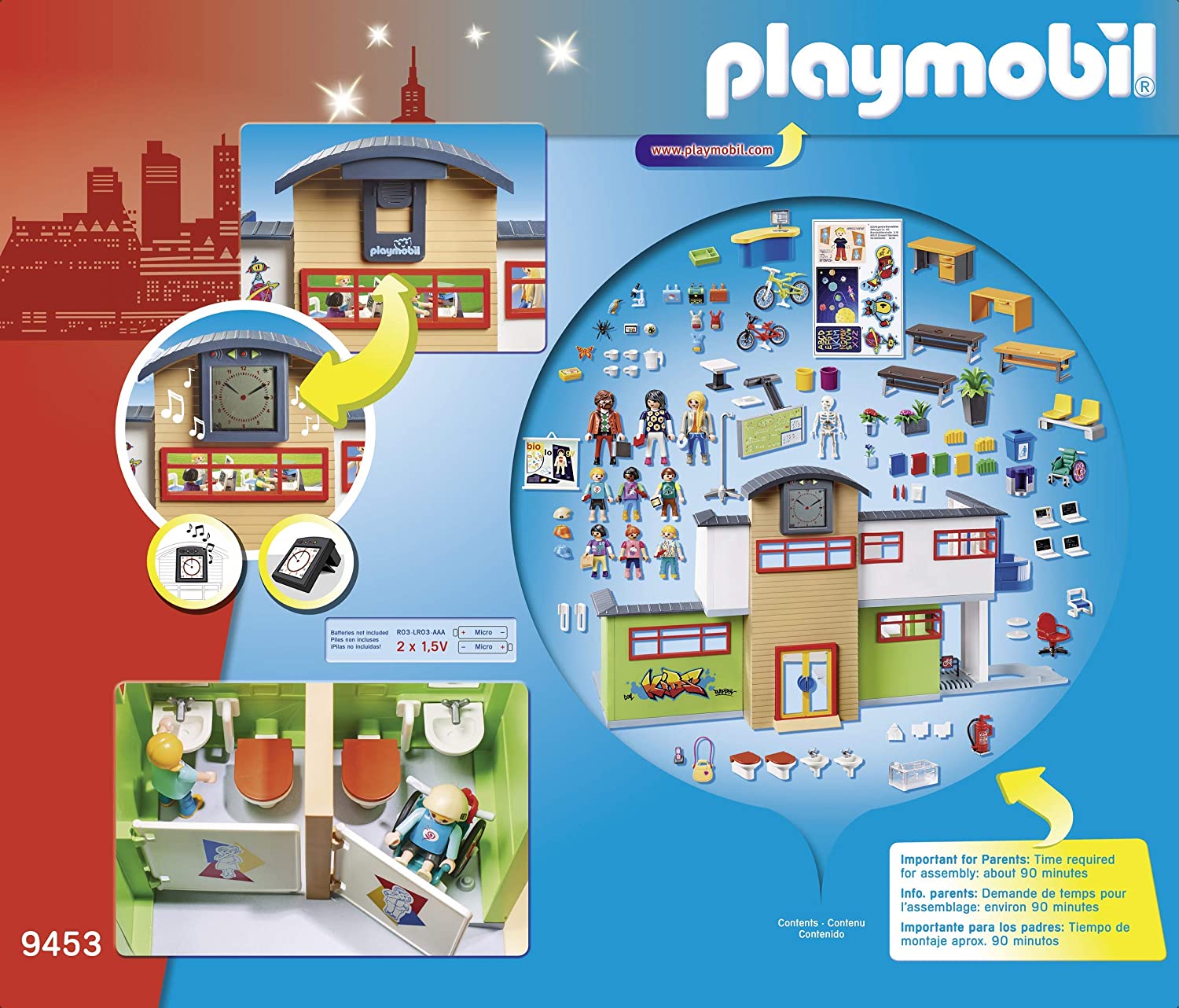 Ecole aménagée, Playmobil® Playmobil City Life 9453