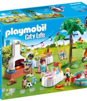 Jeux d'imagination valisette pique nique famille Playmobil - Jouets