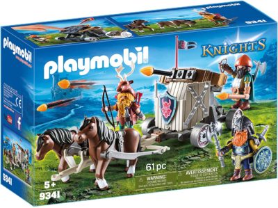 Playmobil Knights Char de combat avec baliste et nains