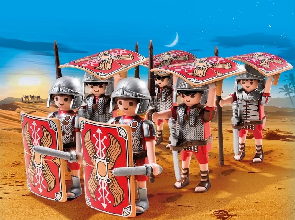 La figurine légionnaire romain playmobil - jouéclub