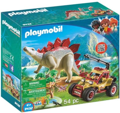 Playmobil explorateur voiture et dinosaure