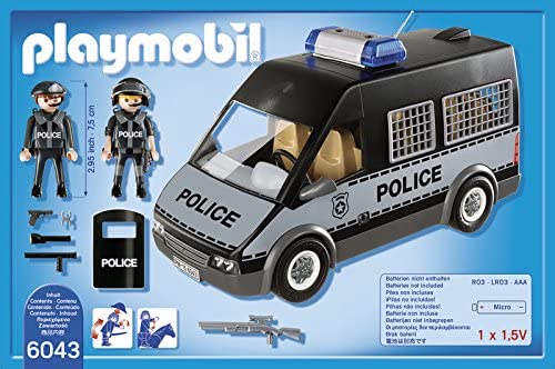 Playmobil Voiture de patrouille de la police City Action 6043