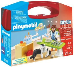 Playmobil valisette veterinaire