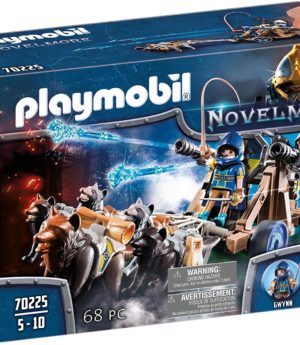 Playmobil - Chevaliers Novelmore avec Canon et Loups