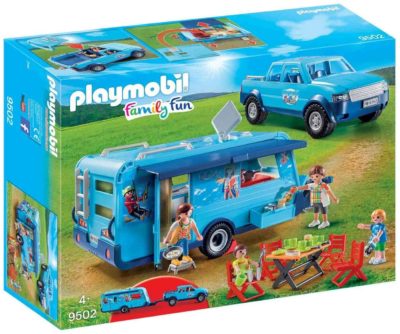 Playmobil Familly Fun - Fun Park Pick up et Caravane