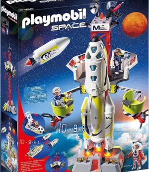 Playmobil - Fusée Mars avec Plateforme de Lancement