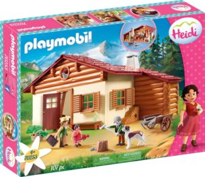 Playmobil - Heidi avec Grand-Père et Chalet 1