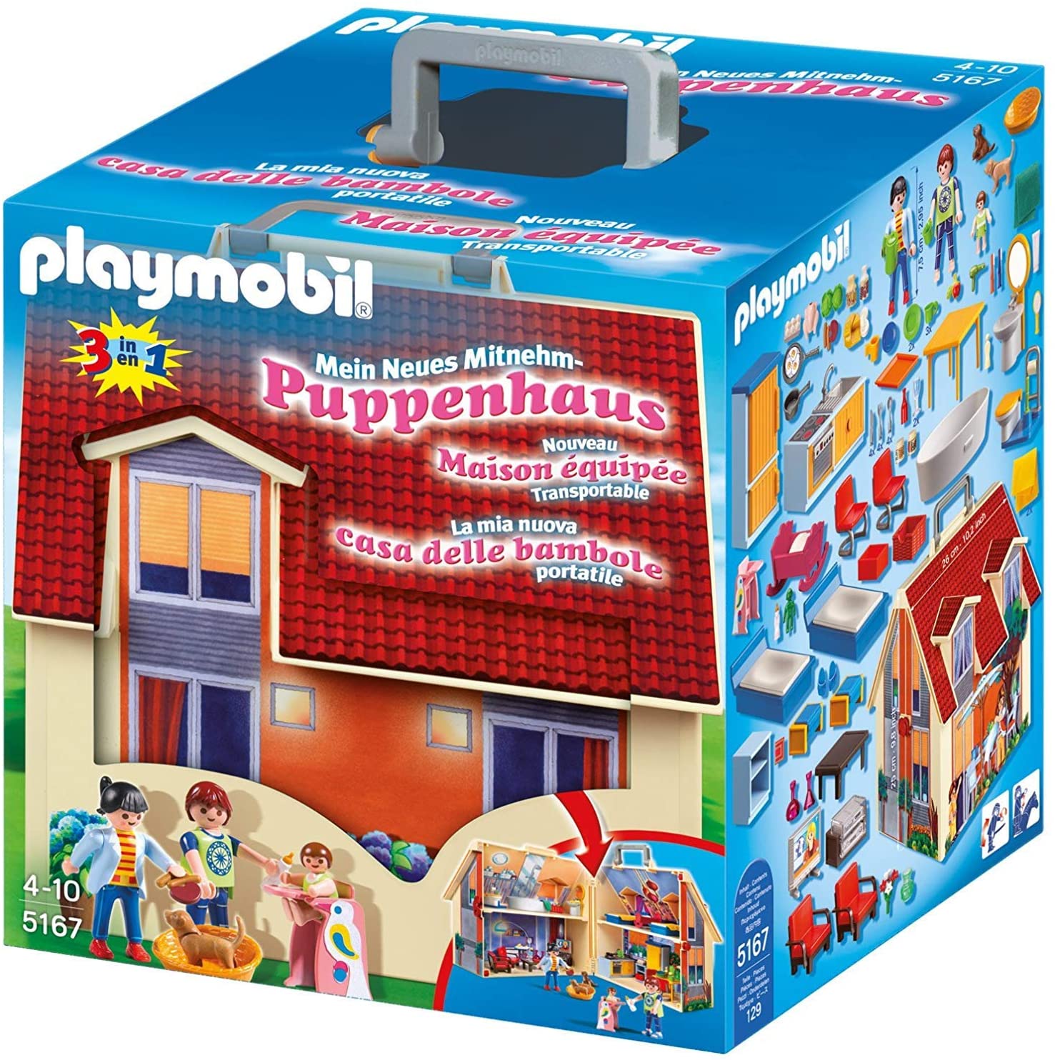 Playmobil Maison Transportable 5167 - Monsieur Jouet