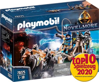 Playmobil - Chevaliers Novelmore avec Canon et Loups