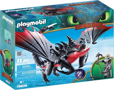 Playmobil Dragons Agrippemort et Grimmel
