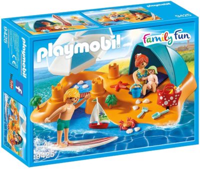 Playmobil - Famille de Vacanciers et Tente