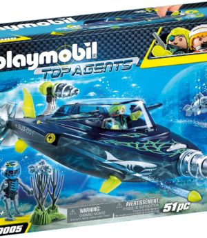 Playmobil Sous-Marin d'Attaque S.H.A.R.K Team