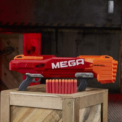 Blaster Nerf Mega Twinshock, B9894EU40, Hasbro
