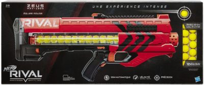 Blaster Nerf Rival ZEUS Mxv Rouge B1592 Hasbro