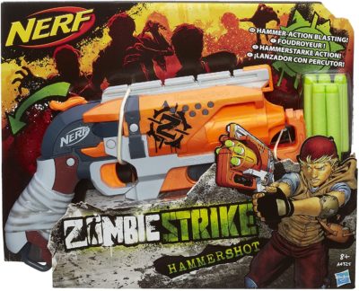 Blaster Nerf Zombie Hammershot Hasbro A4325