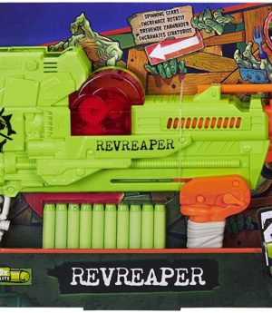 Blaster Nerf Zombie Revreaper et Flechettes Nerf Zombie Officielles