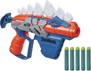 Blaster Nerf DinoSquad Stegosmash et Flechettes Nerf Officielles
