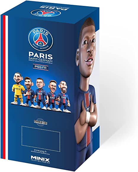 Figurine Mbappé miniature en joueur du PSG