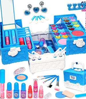 kit maquillage bleu
