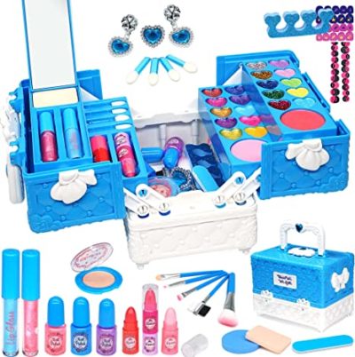 kit maquillage bleu